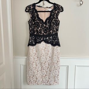 Eliza J Lace cocktail dress